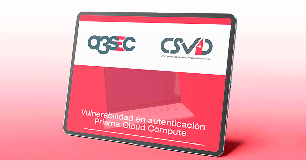 Vulnerabilidad en autenticación Prisma Cloud Compute