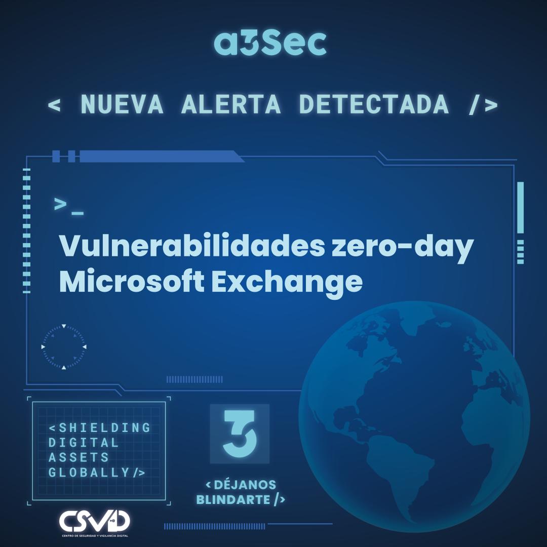 Vulnerabilidades zero-day Microsoft Exchange